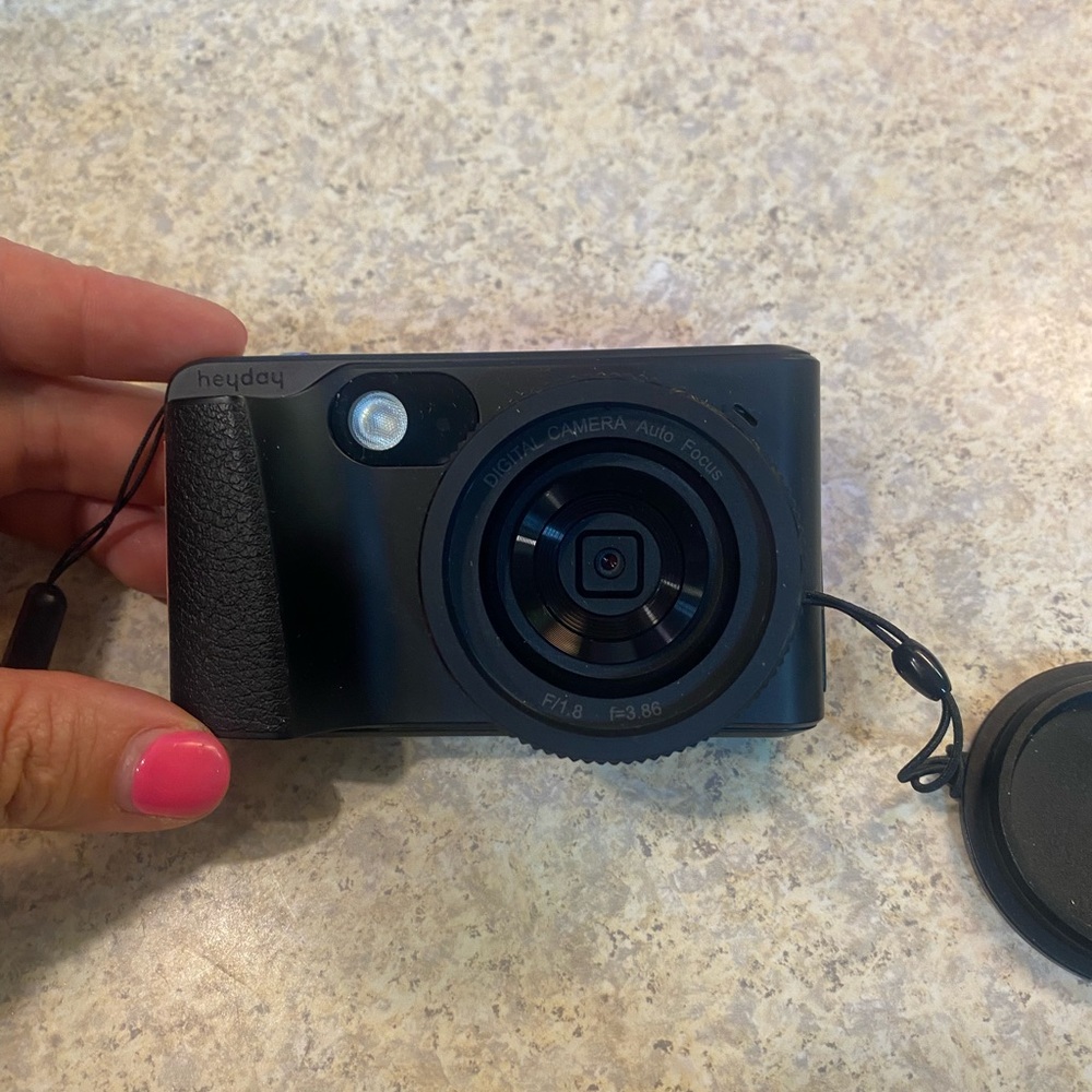 Heyday Matte Black Digital Camera